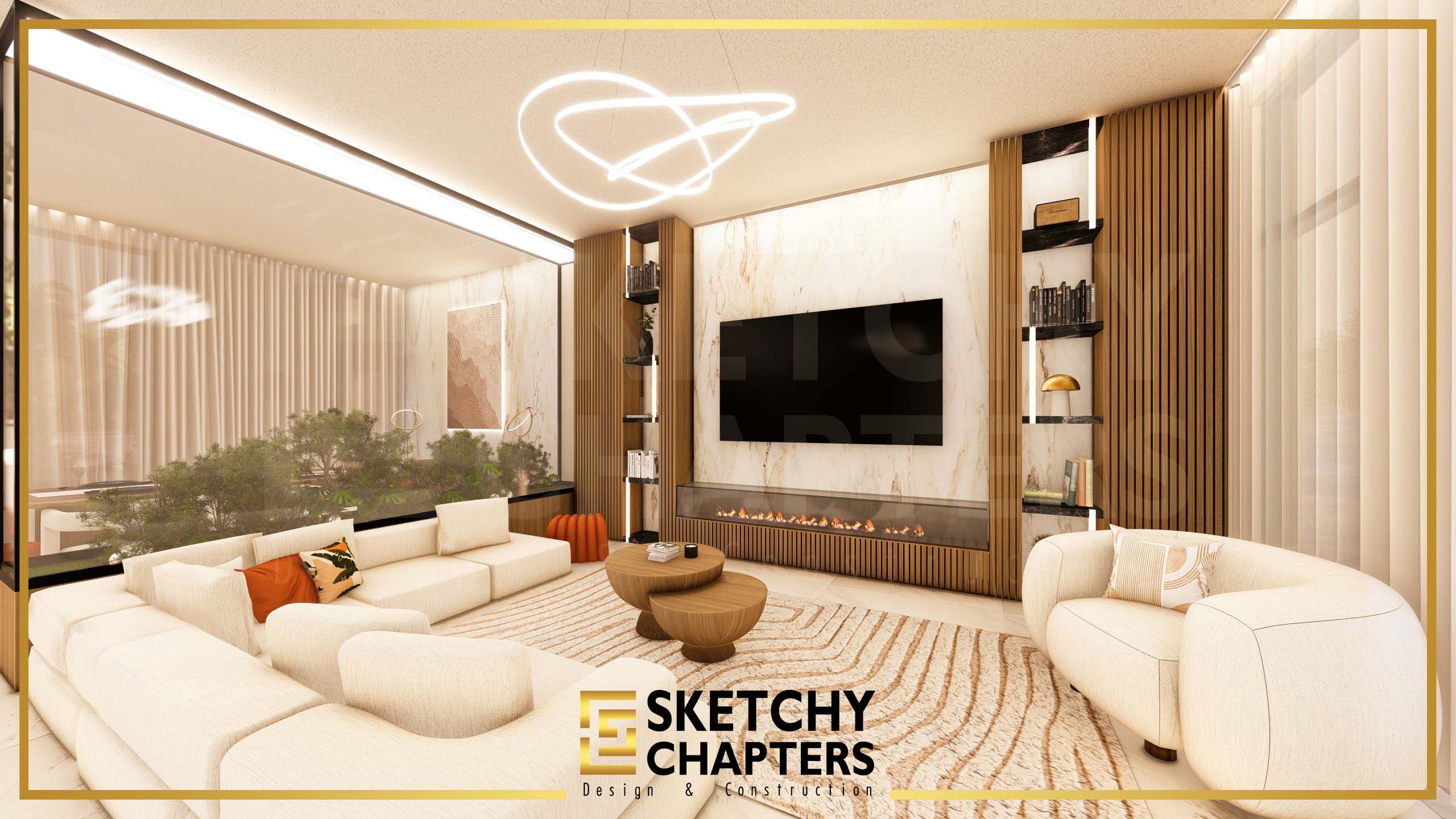Riyadh Villa Living